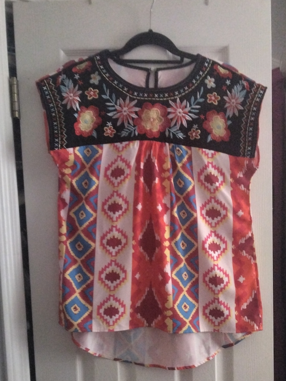 Embellished Fun Summer Blouse